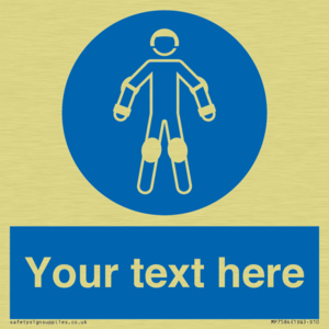 Custom protective roller sport equipment must be worn